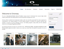 Tablet Screenshot of orionway.com